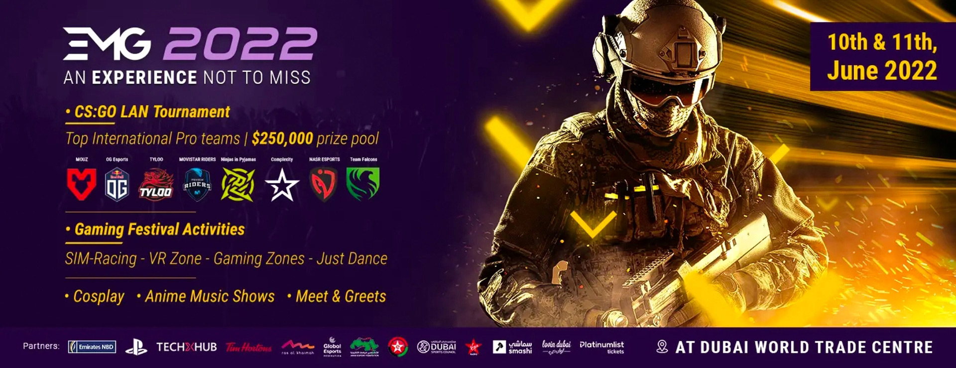 EMG-2022 cs - Go lan tournament event